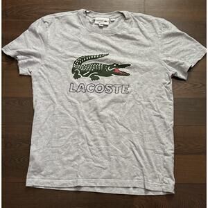 Lacoste luxury streetwear tee men’s medium FR(4)